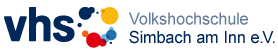 Logo Volkshochschule Simbach am Inn e.V.